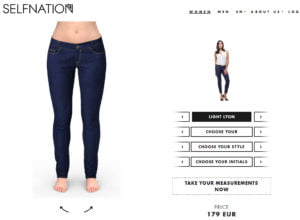 Selfnation Jeans Design Tool
