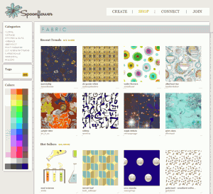 Spoonflower Fabrics