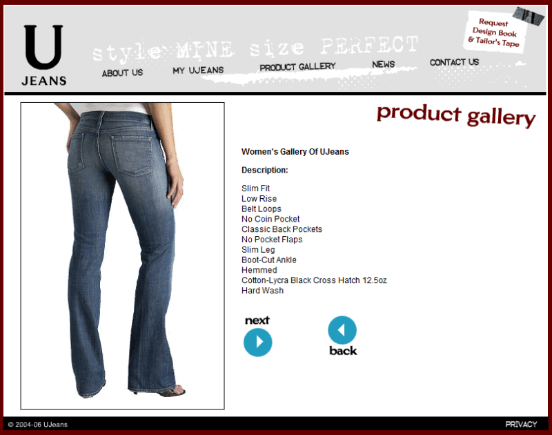 UJeans - Mass Customization