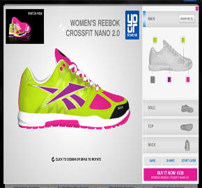 Your Reebok Designtool
