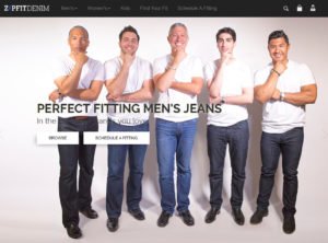 zipfitdenim custom jeans