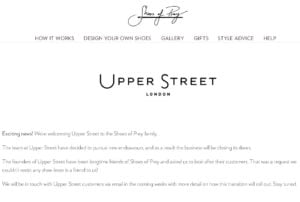 UpperStreet sold to ShoesOfPrey