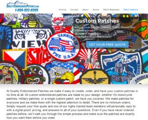 Quality Embroidered Patches